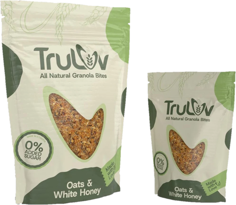 Truluv pouches, front
